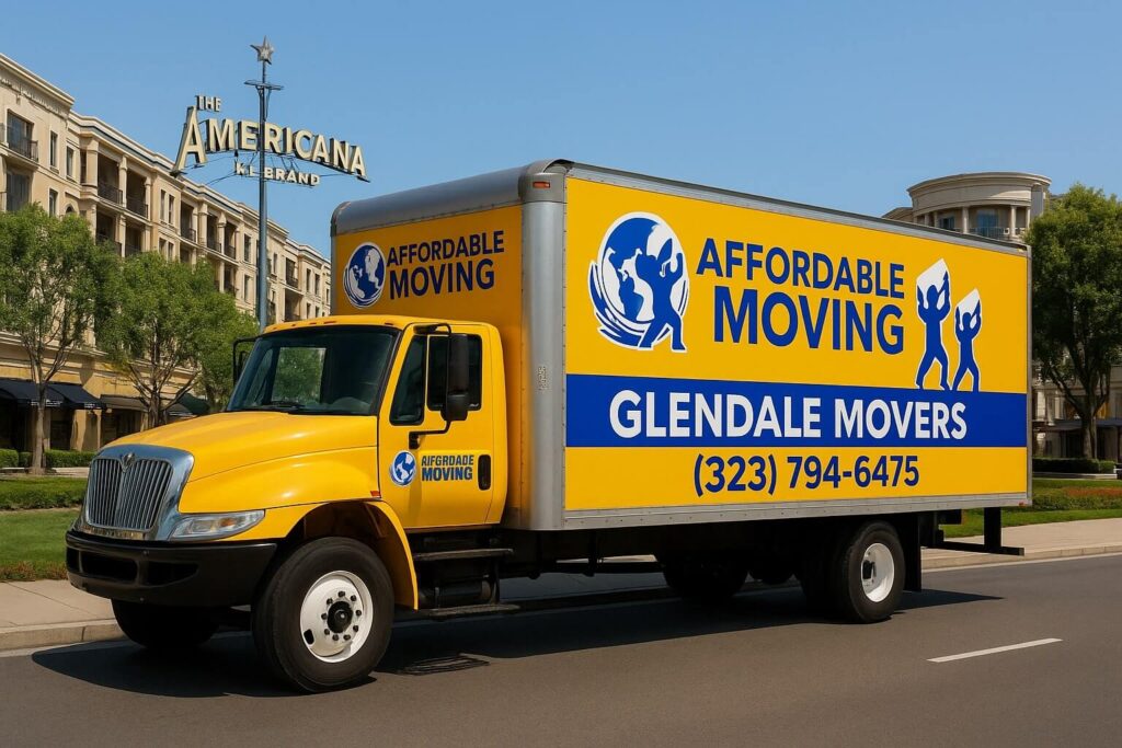 Affordable movers in Glendale, CA