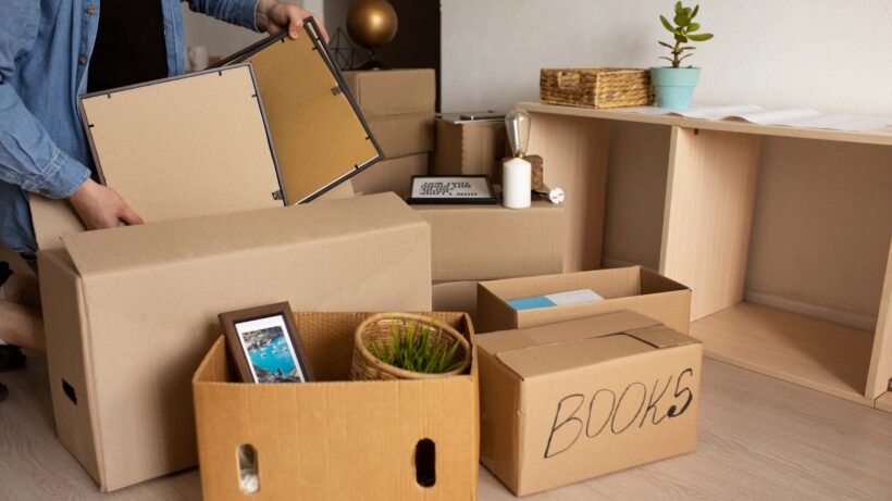 Professional apartment moving across the country