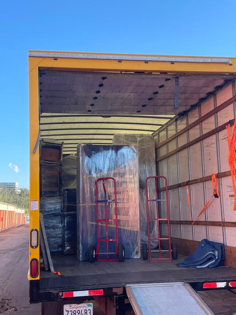 Treadmill moving and packing